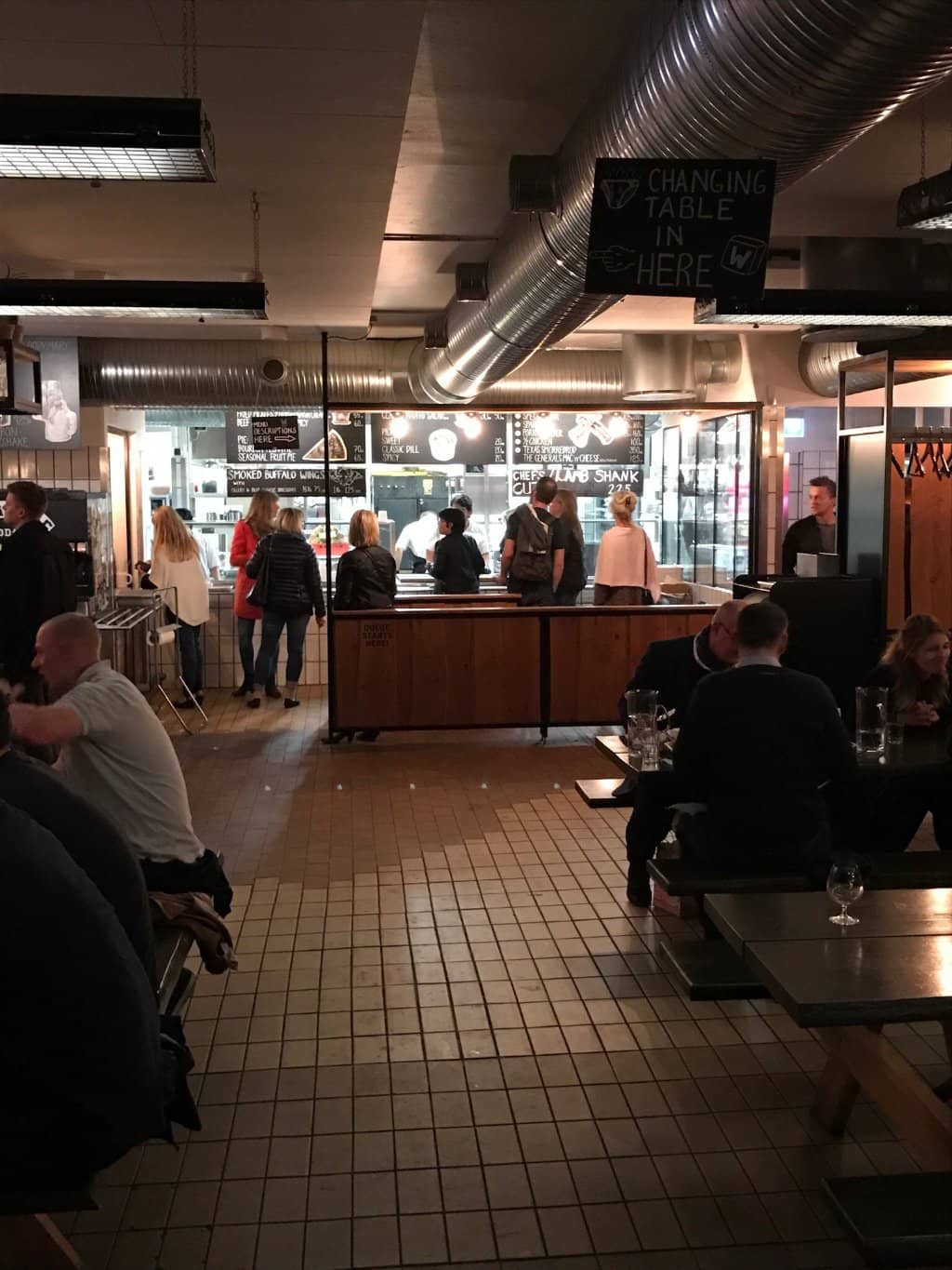 Vibrant Meatpacking District Atmosphere