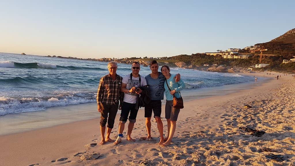 Beach Volleyball Action