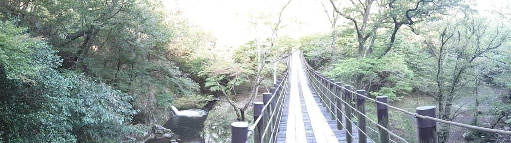 Hananuki Gorge Suspension Bridge