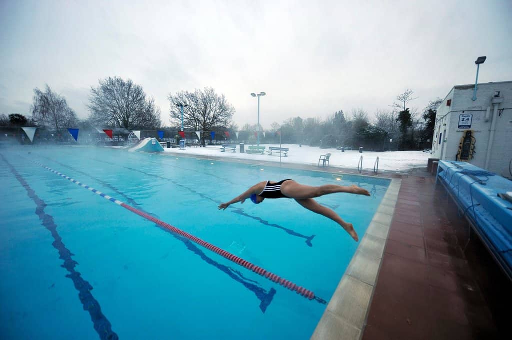 Family Swim Lanes