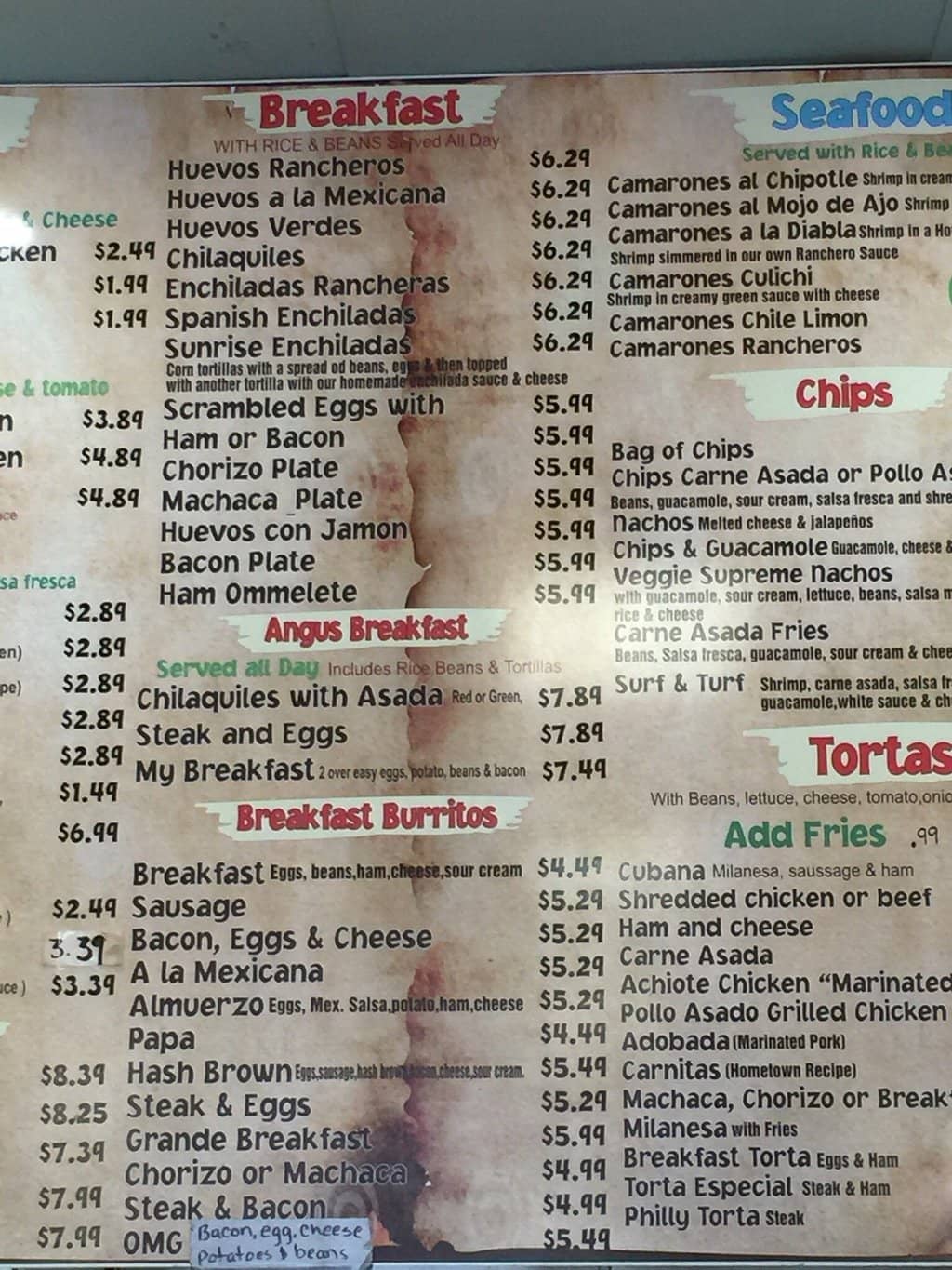 Great Food & Service