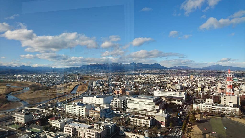 Distant Takasaki Kannon