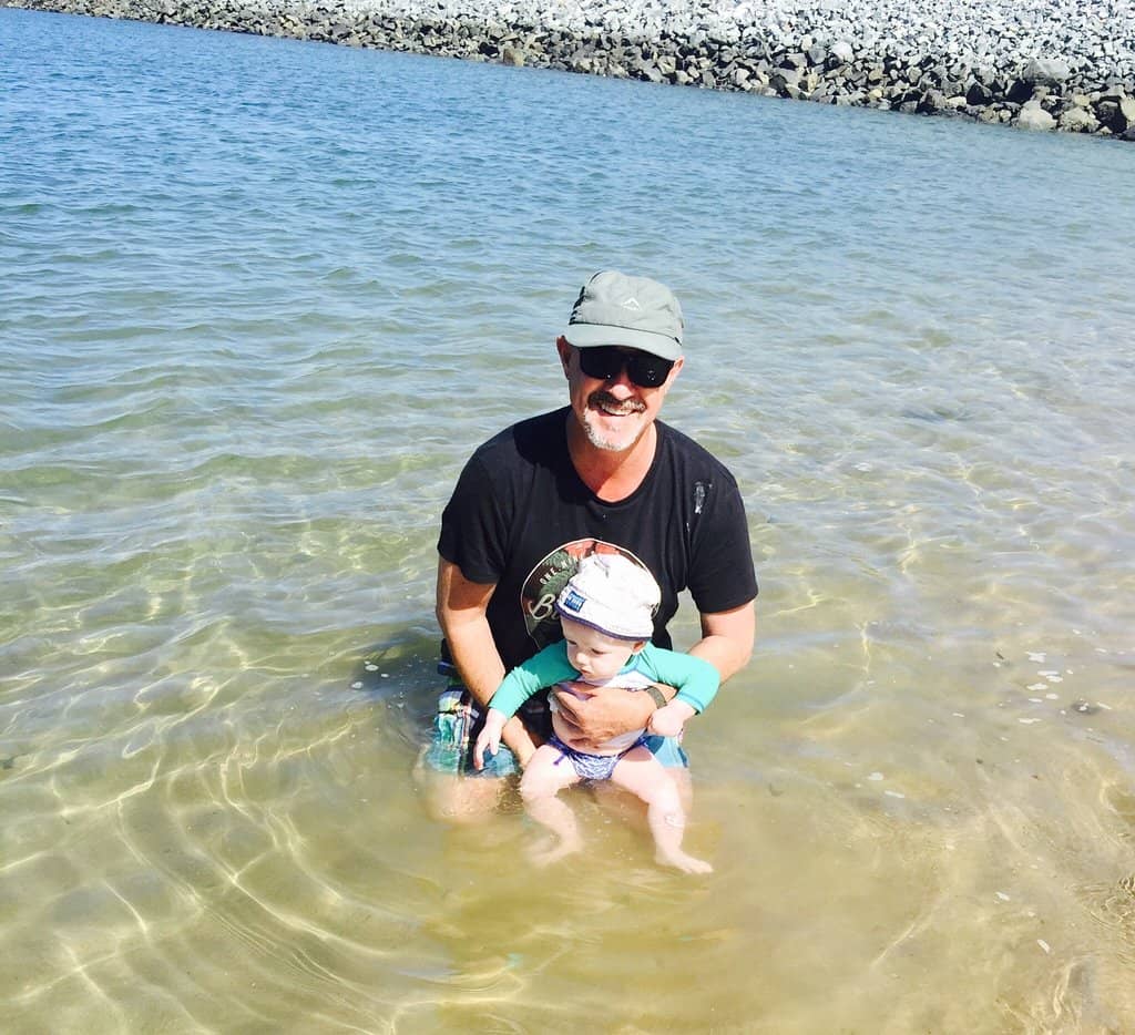 Tidal Pools at Low Tide