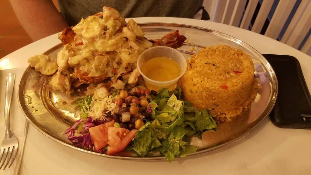 Generous Portions of Seafood