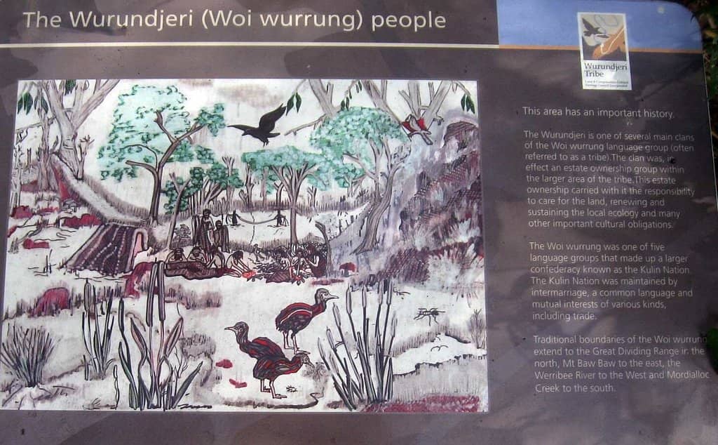 Indigenous History Signage
