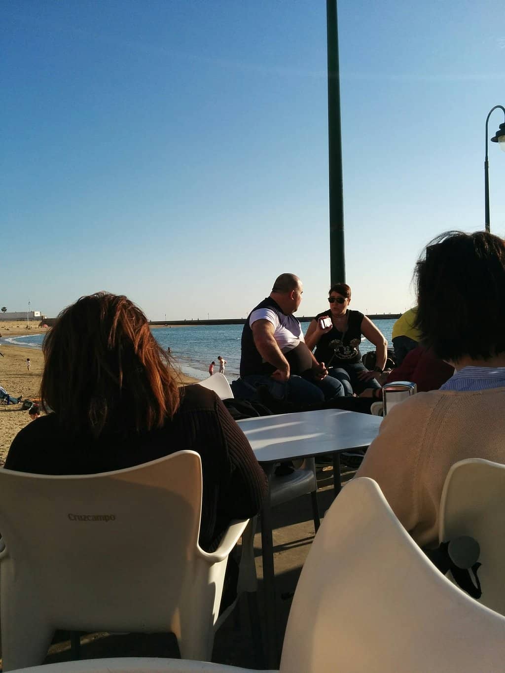 Vibrant Beach Bar Atmosphere
