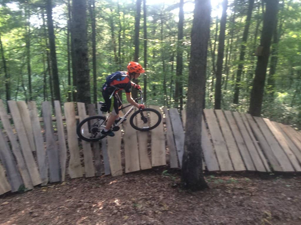 The Thrilling Downhill Section