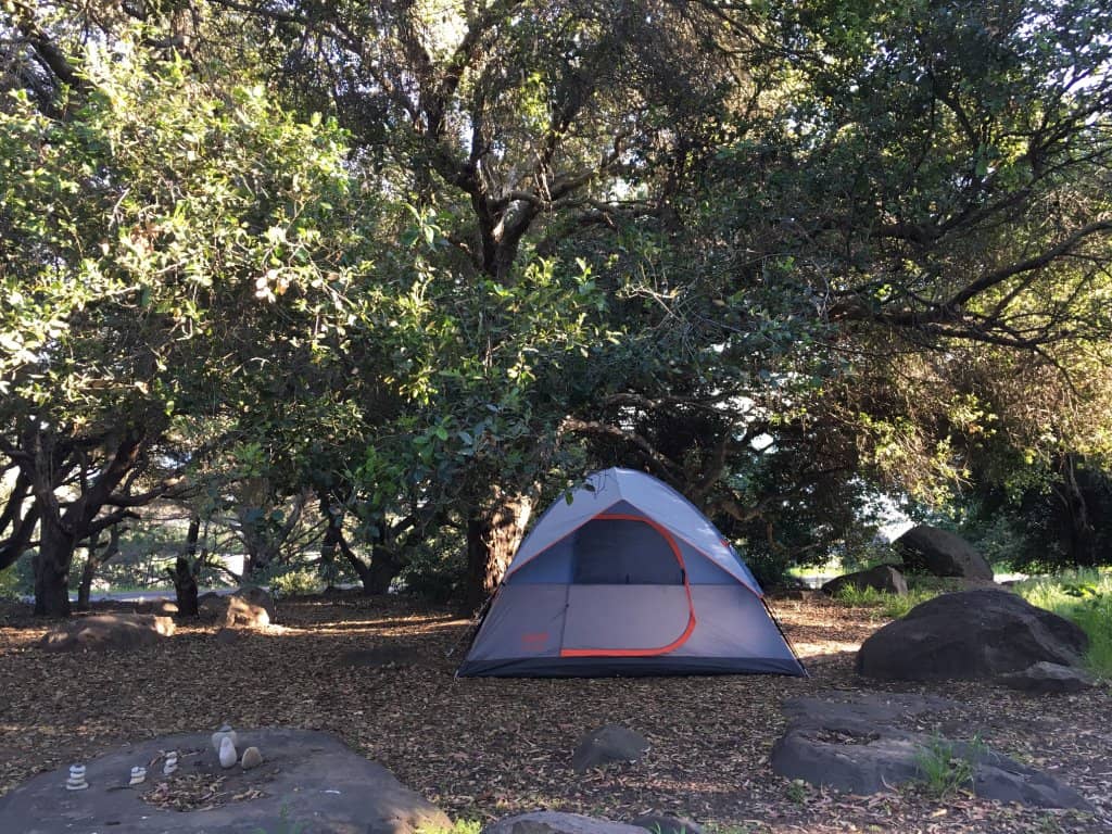 Shaded Campsites
