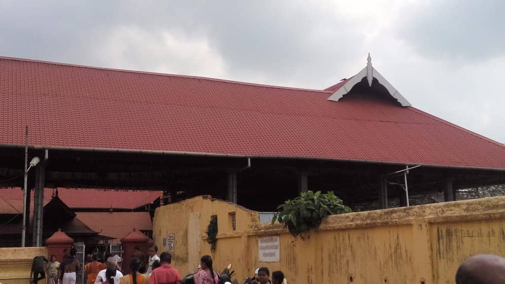 Peaceful Temple Surroundings