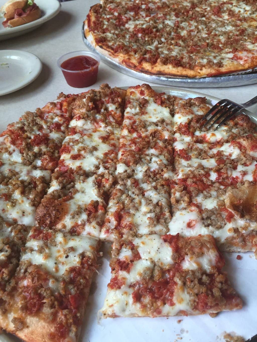 Diverse Italian-American Menu