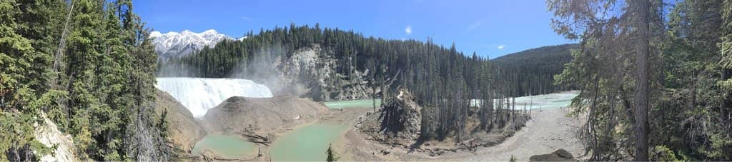 Wapta Falls Overlook