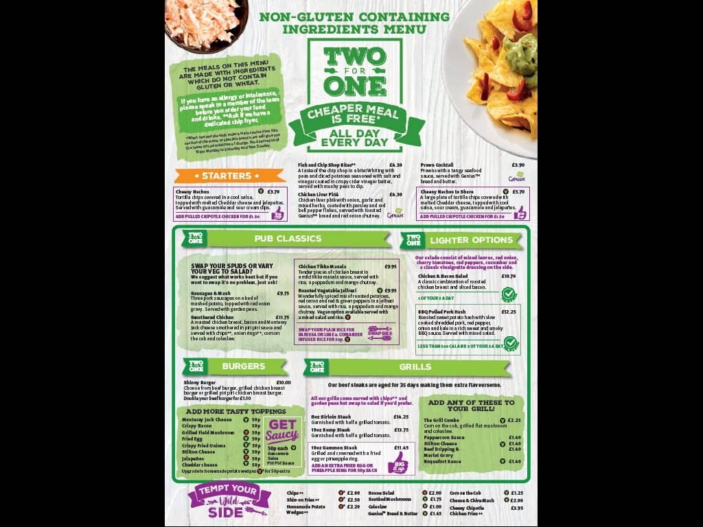 Hearty Pub Classics & Breakfast