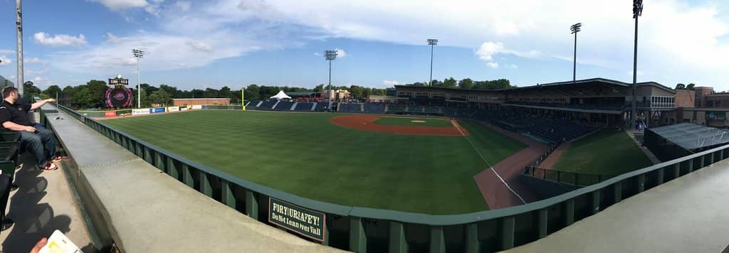 Greenville Drive Baseball Game