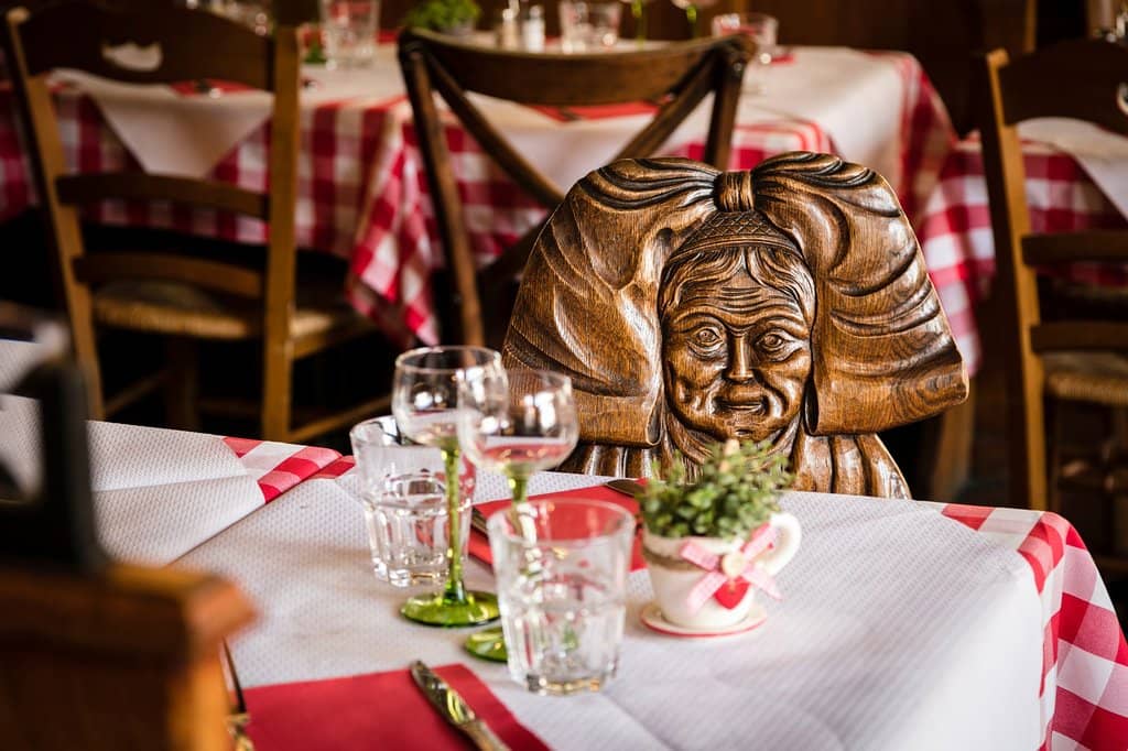 Rustic Ambiance & Terrace Dining