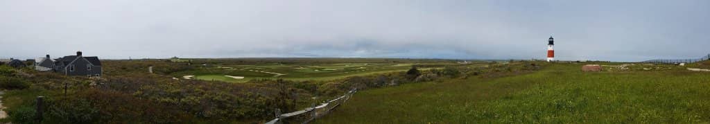 Iconic Red and White Tower
