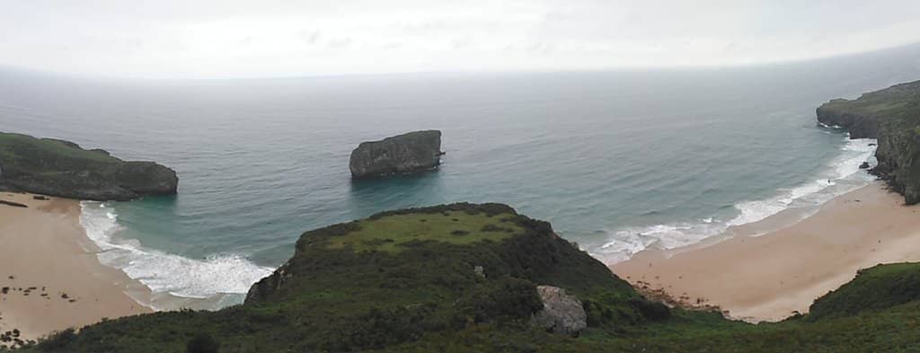 Adjacent Playa de Ballota