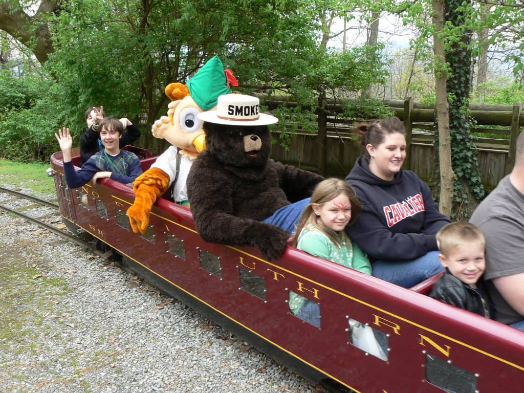The Miniature Train Ride