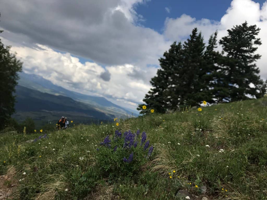 Blue Lakes Trail