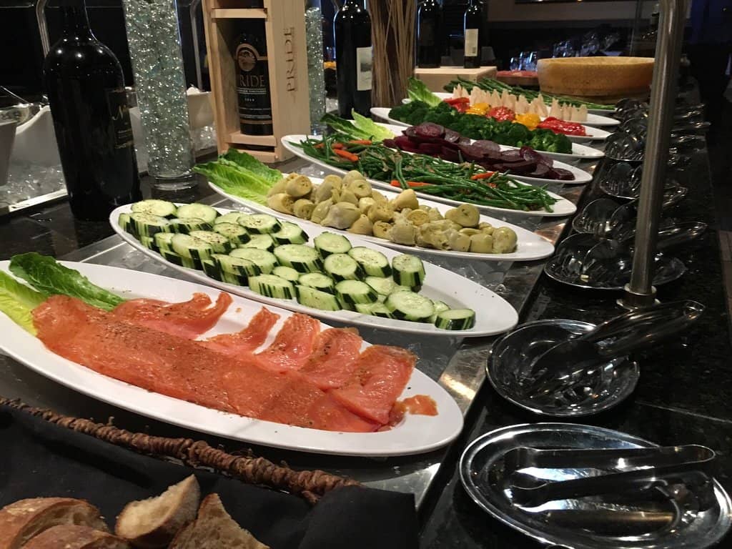 Extensive Gourmet Salad Bar