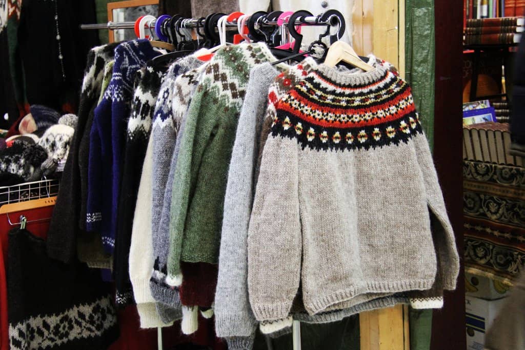 Local Icelandic Food Stalls