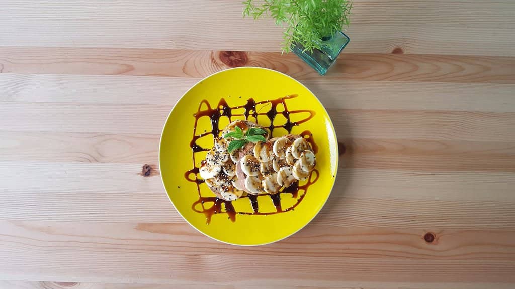 Torrada de mel de cana e banana