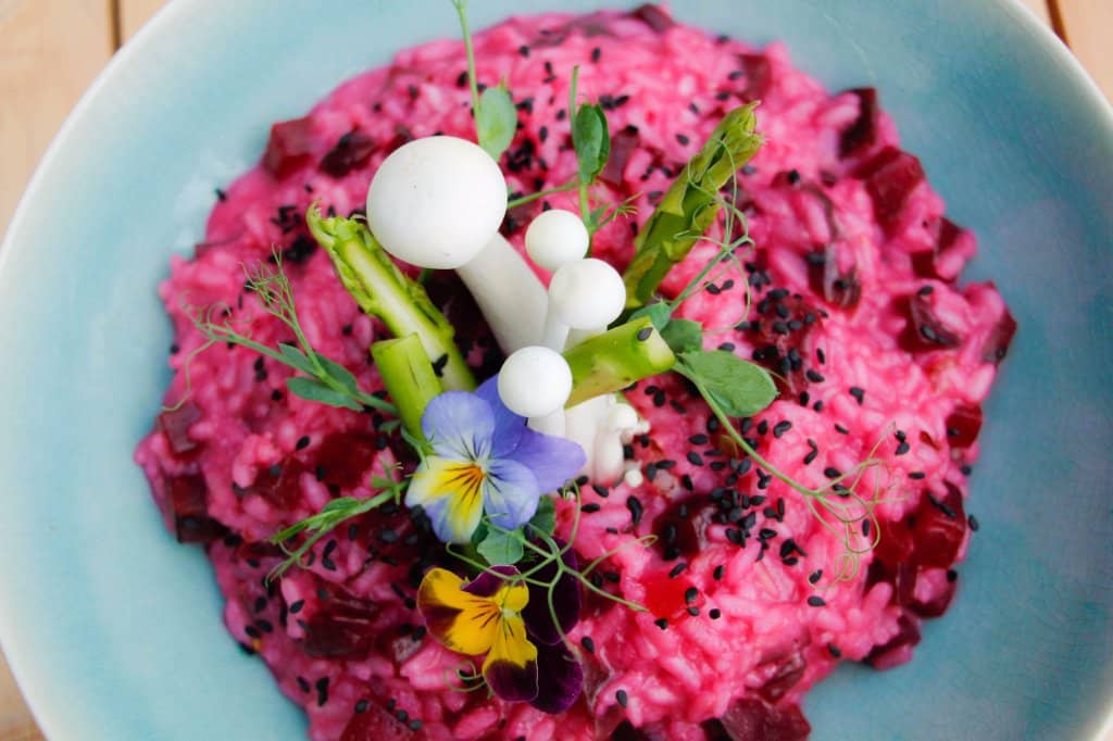 Rissotto de Beterraba