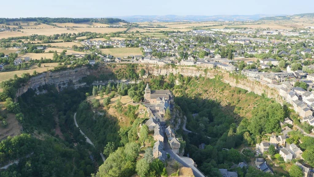 Village Perched Above