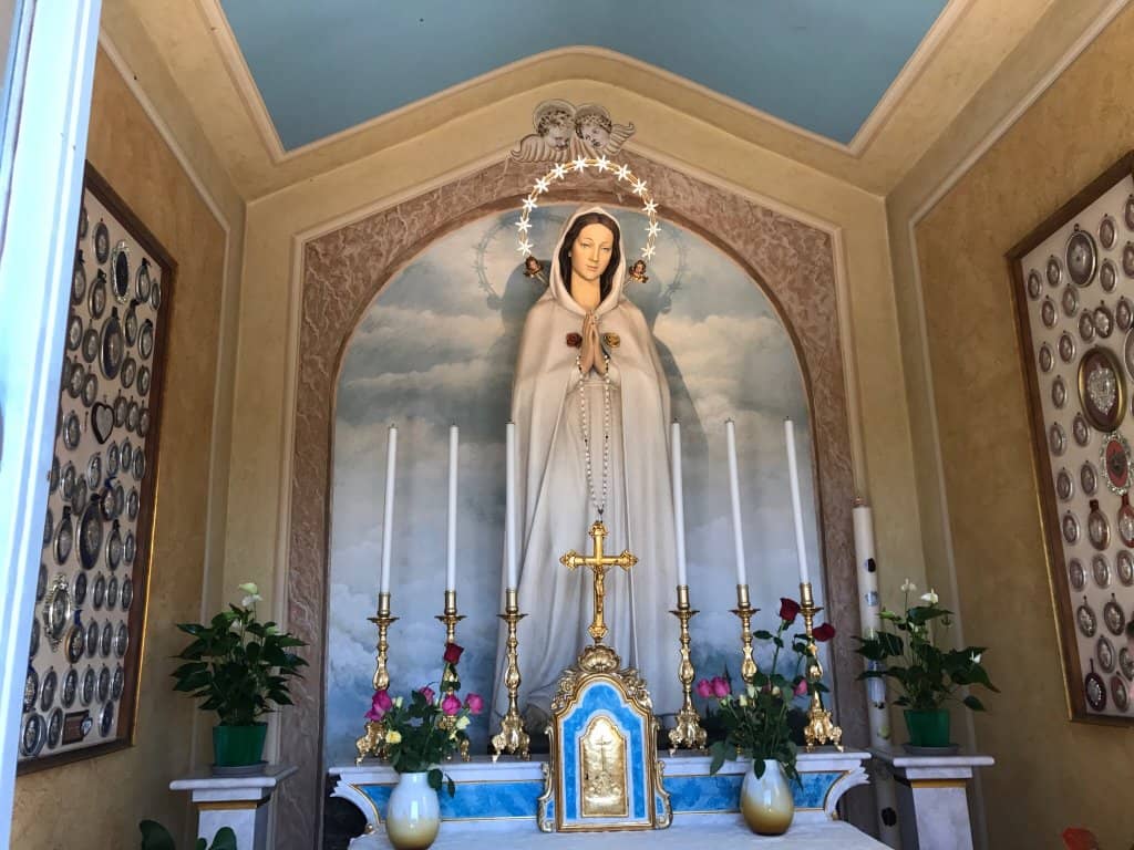 Statue of Mary, Mystical Rose
