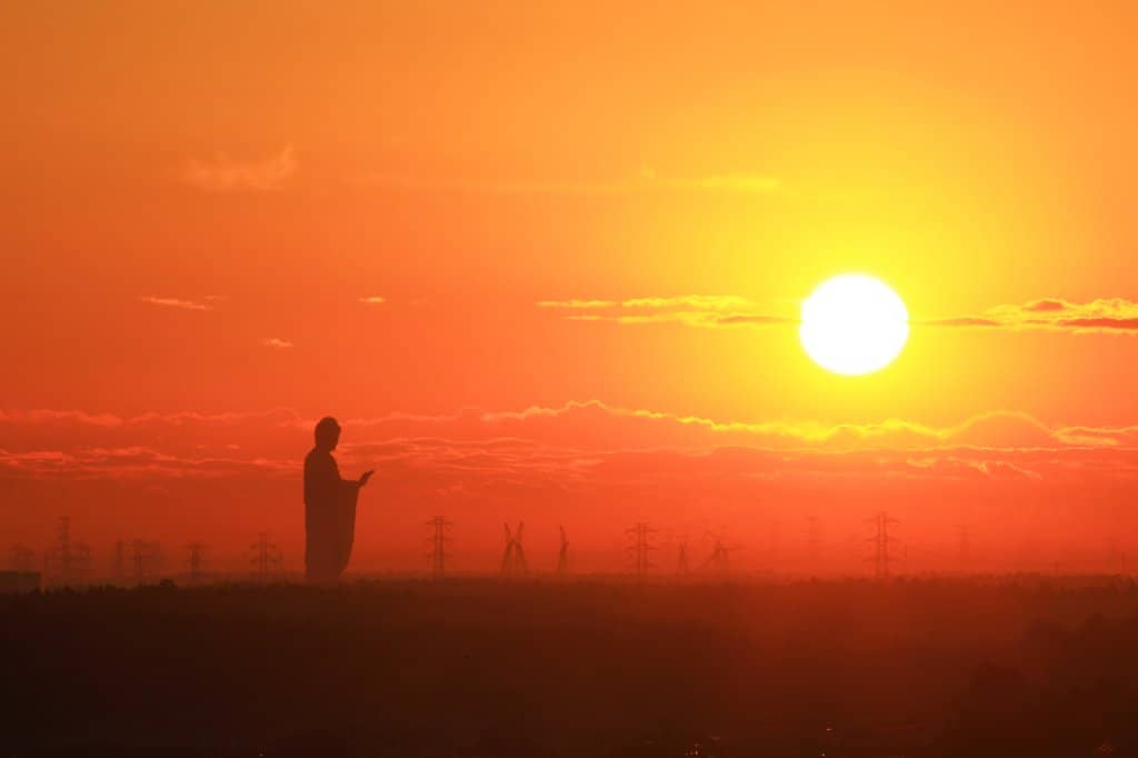 Peaceful Temple Grounds