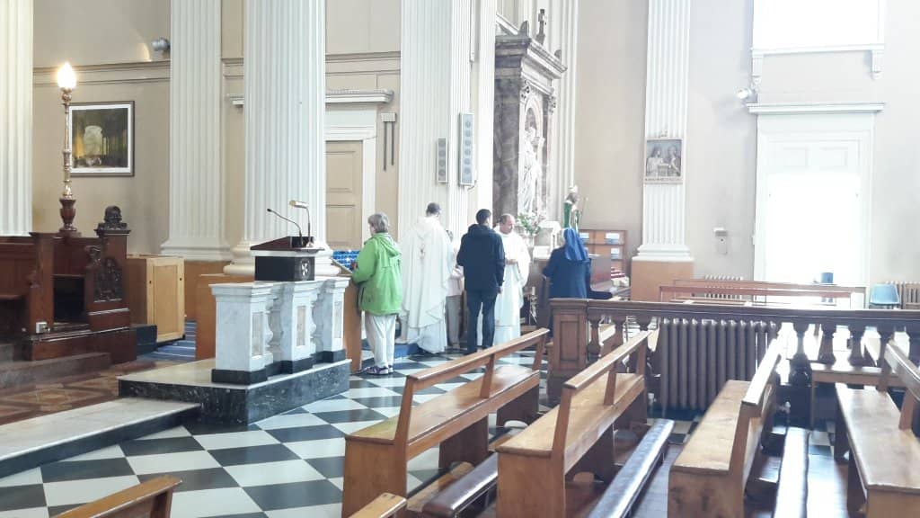 Warm Community and Welcoming Priests