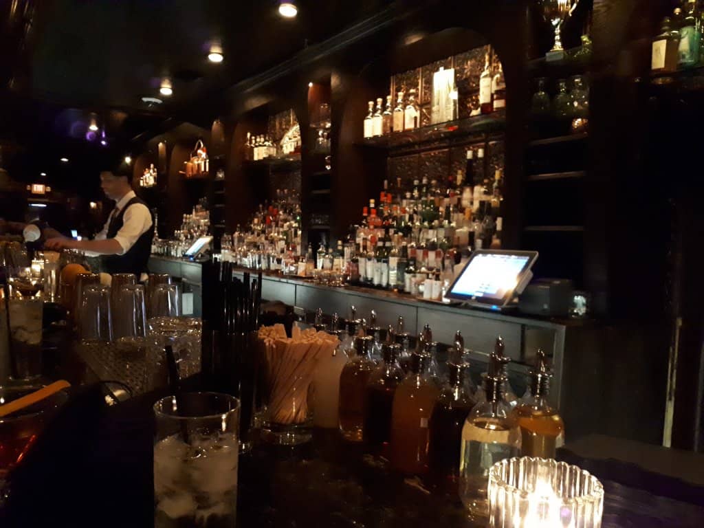 Cozy Speakeasy Ambiance