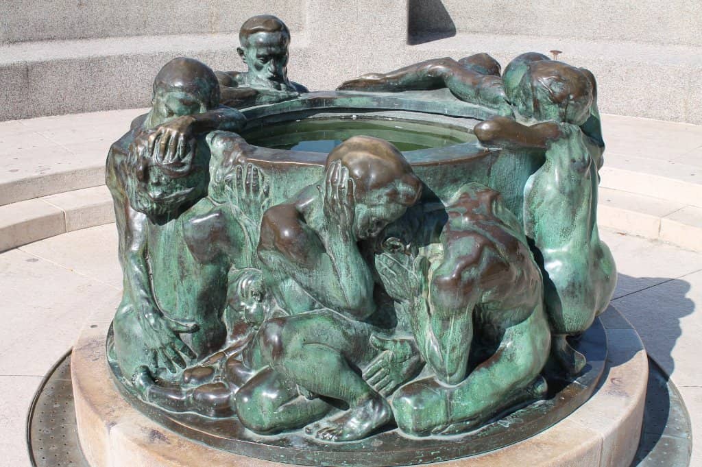 The Well of Life Sculpture