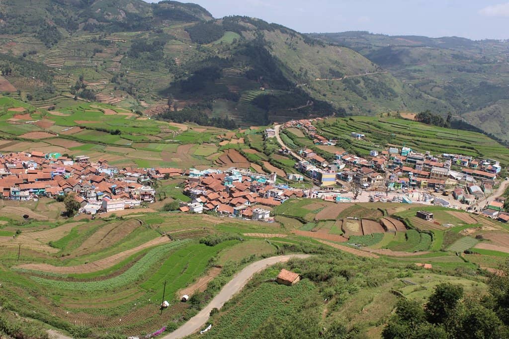 Colorful Village Houses
