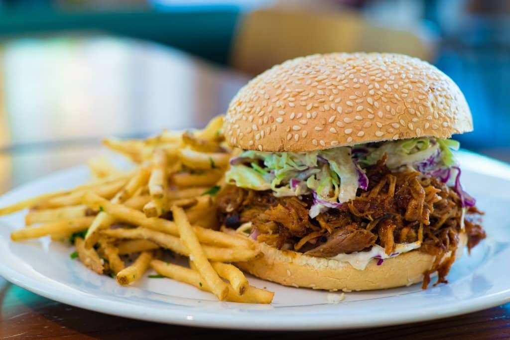 Delectable Pulled Pork Sandwich