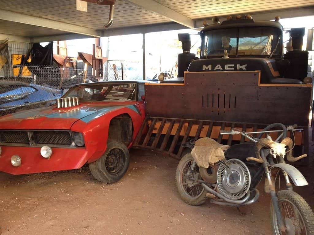 Stunt Car Wreckage