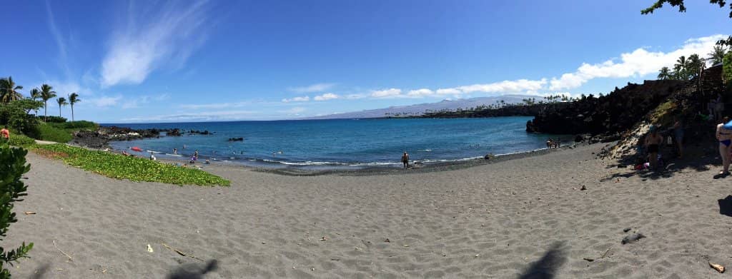 Peaceful Black Sand