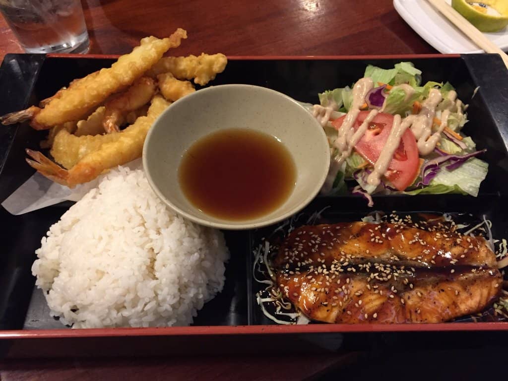 Salmon Teriyaki Bento Box