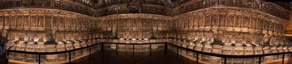 Carved Stone Altarpiece