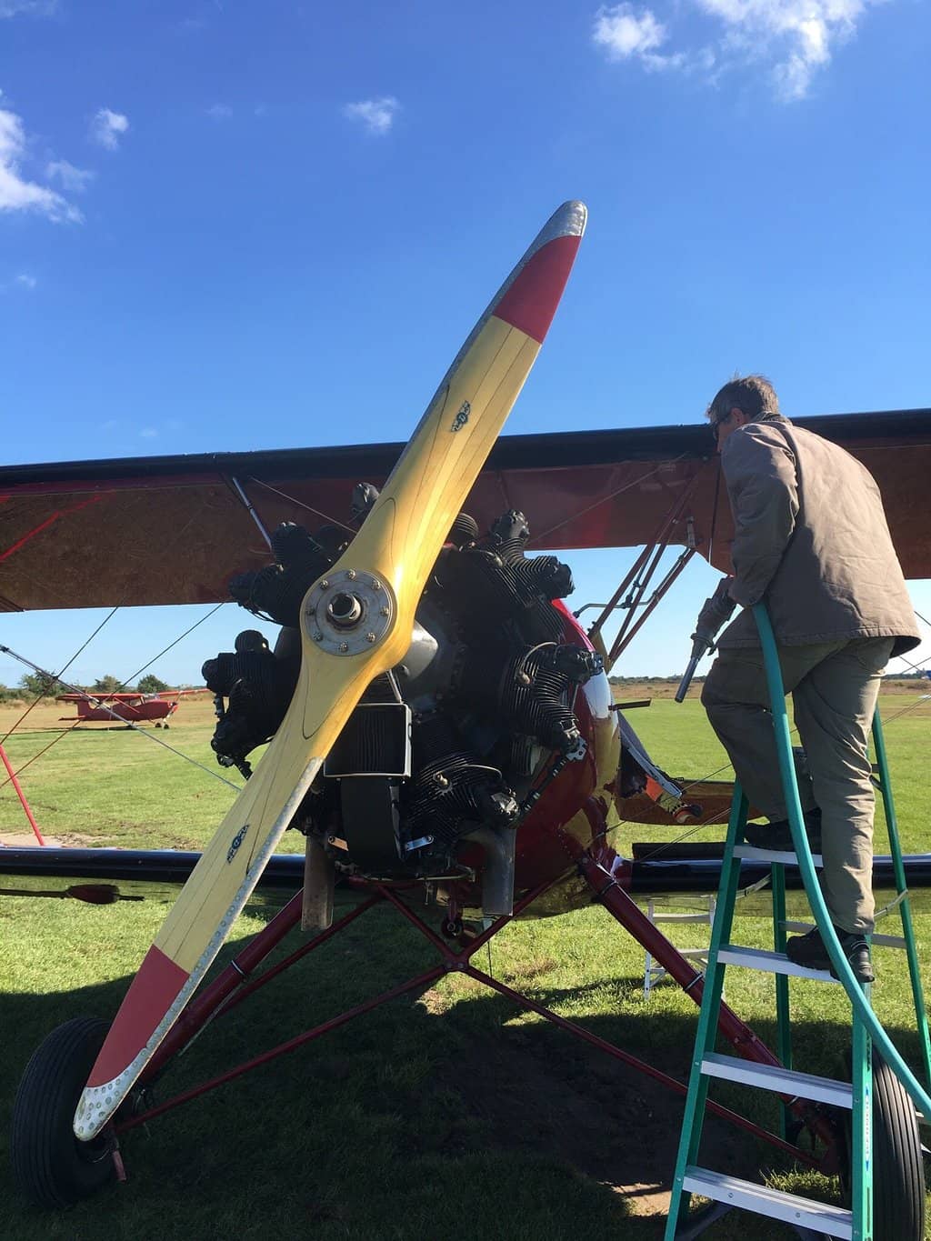 Grass Runway Landing
