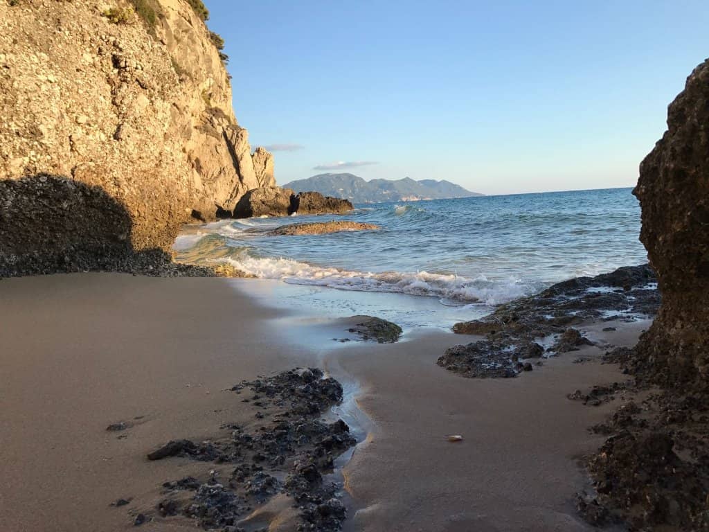 Secluded Sandy Cove
