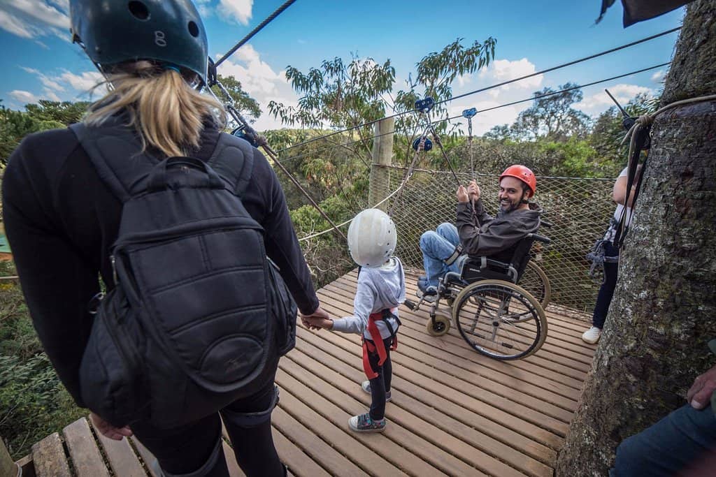 Tirolesa (Zipline)