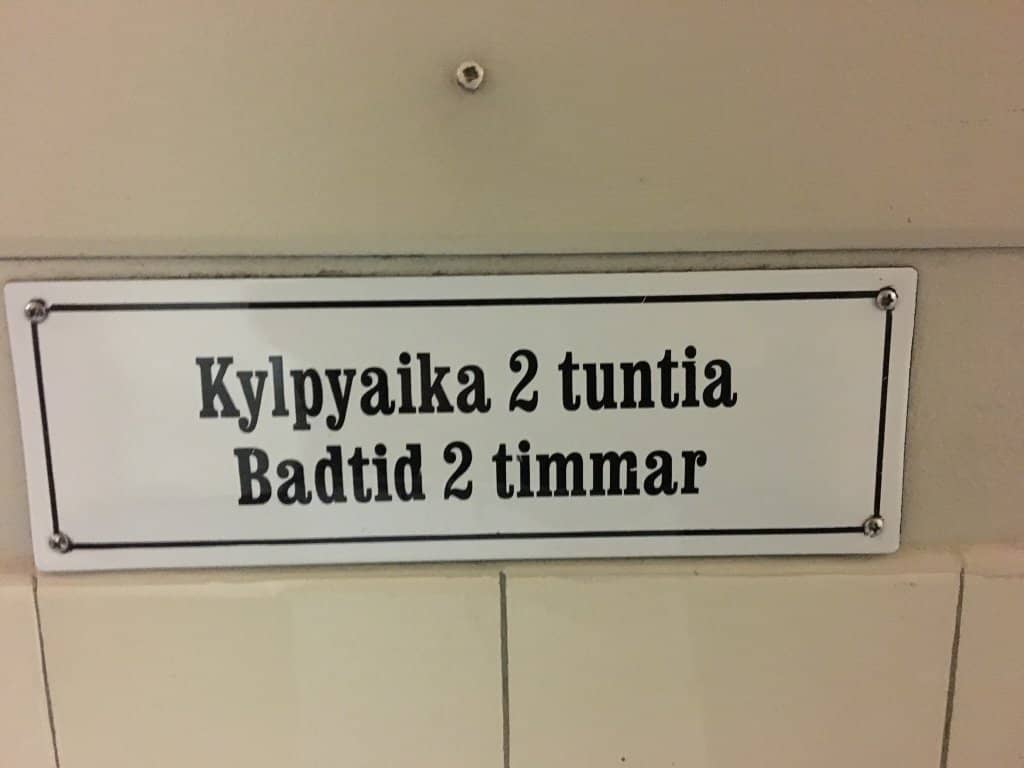 Traditional Wood Sauna