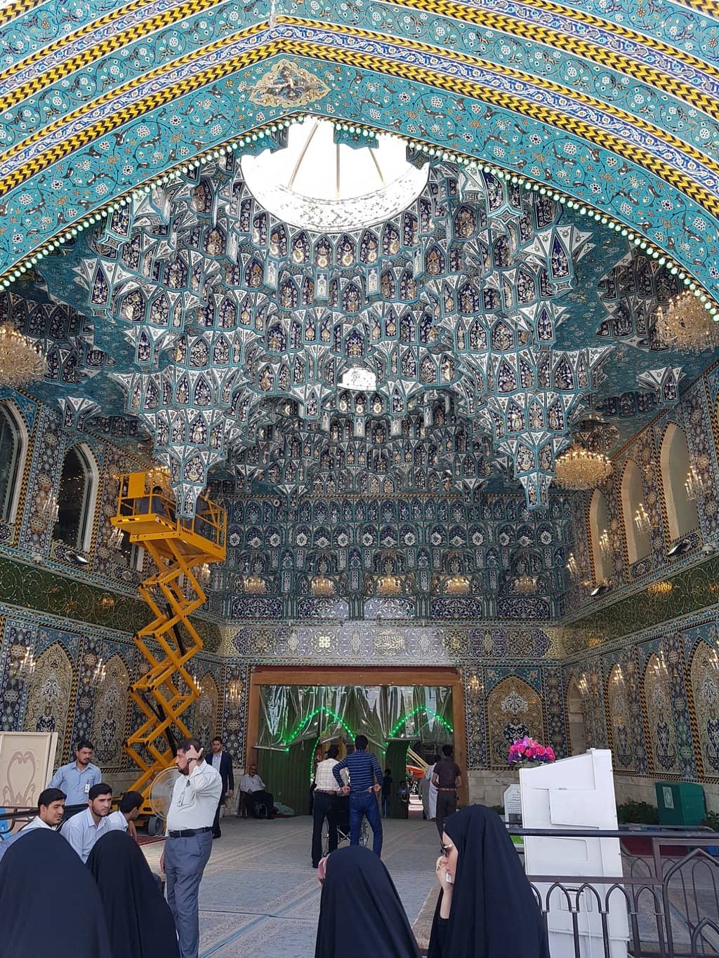 Intricate Interior Decorations