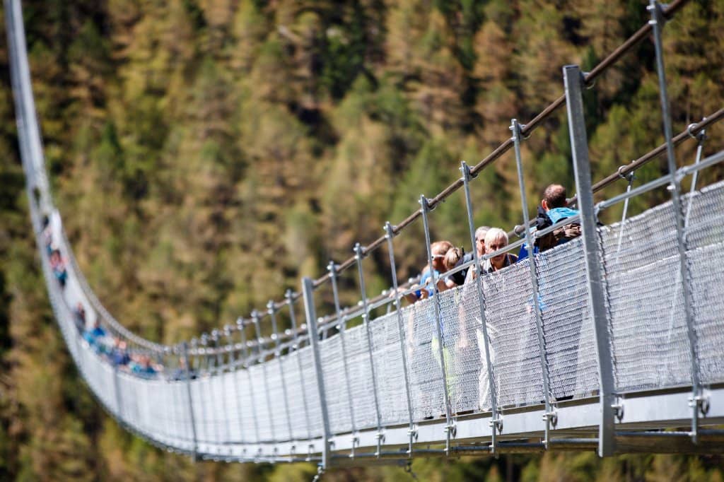 The Charles Kuonen Suspension Bridge