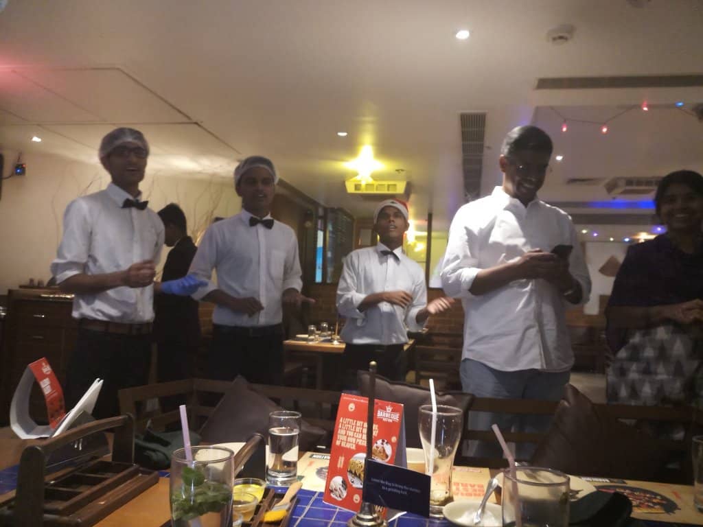 Extensive Buffet Spread