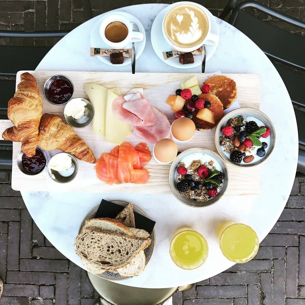 Vibrant Terrace Dining