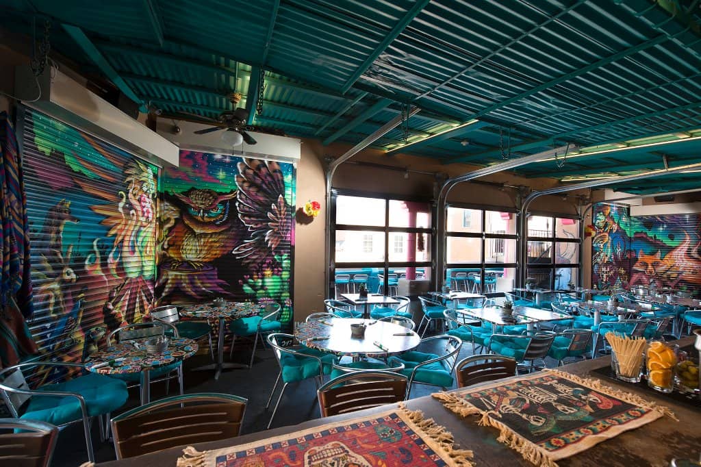 Vibrant Rooftop Cantina