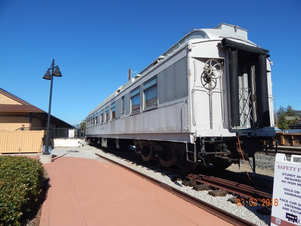 Old First-Class Passenger Car