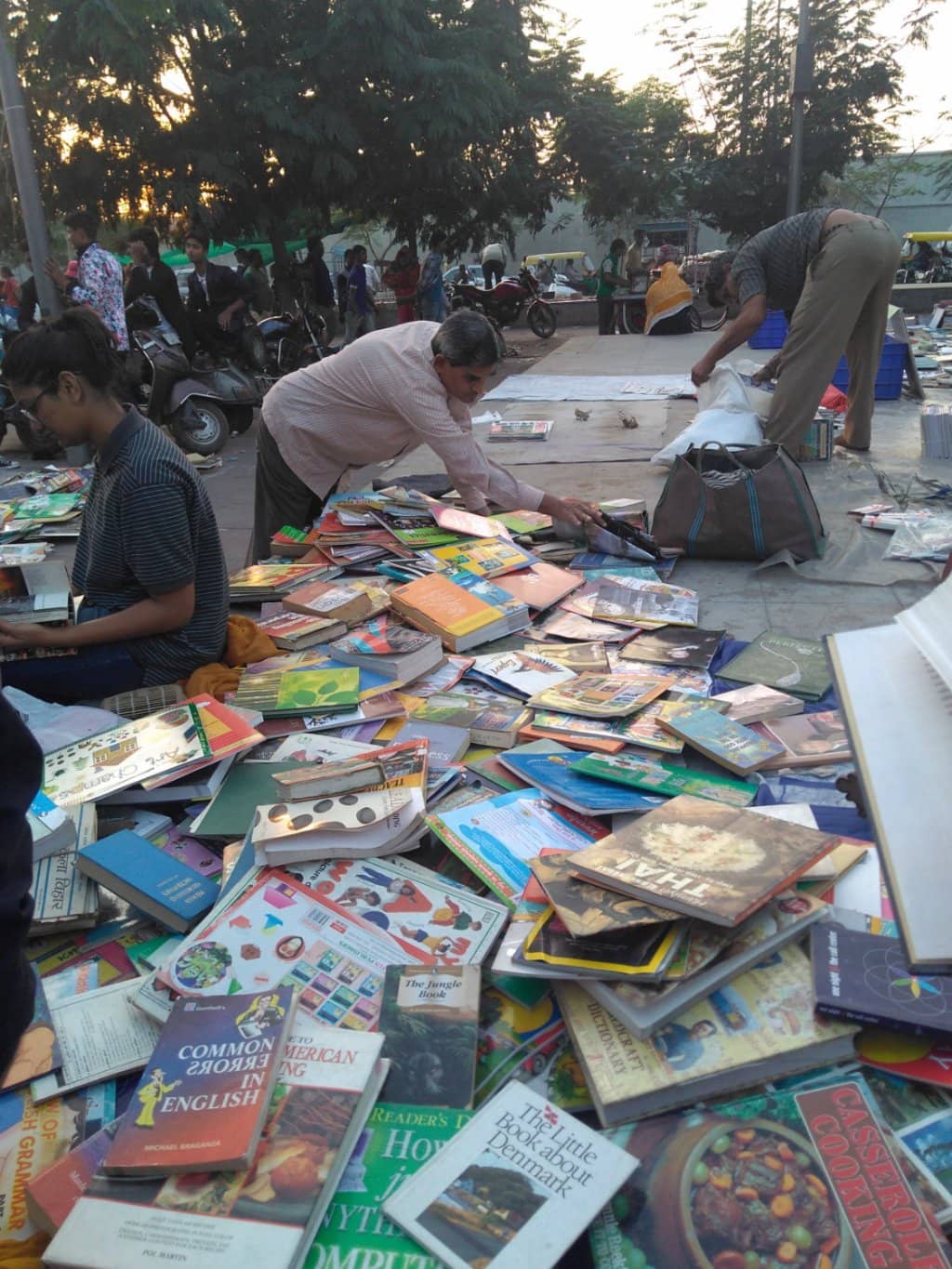 Diverse Shopping Stalls