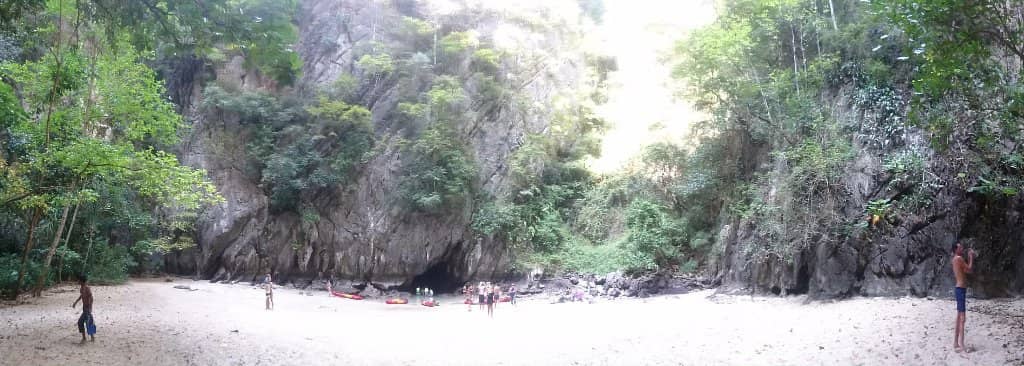 Secluded Beach Lunch Spot